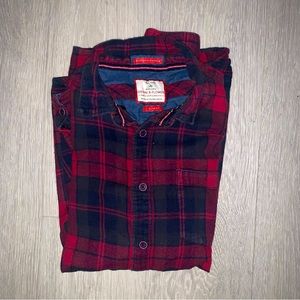 Denim & Flower Slim Fit Flannel
